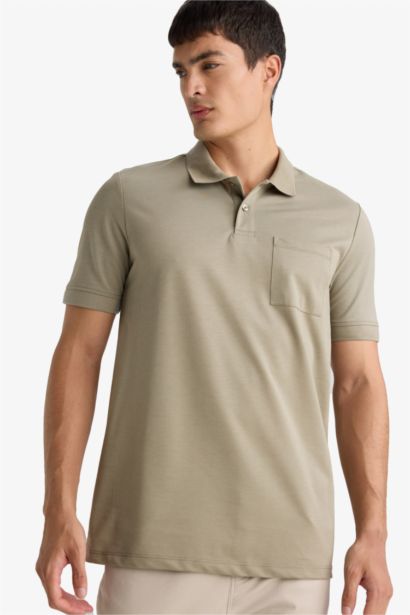 Pique Short Sleeve Polo Shirt