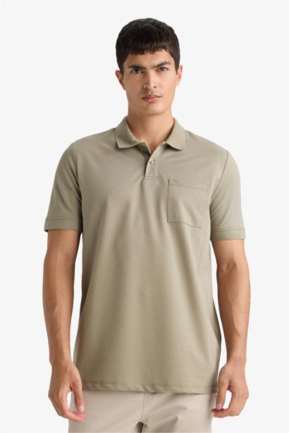 Pique Short Sleeve Polo Shirt
