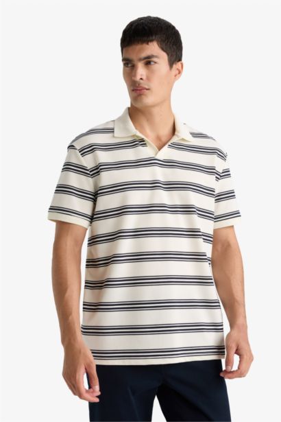 Pique Short Sleeve Polo Shirt