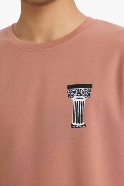 T-shirt imprimé en tissu respirant