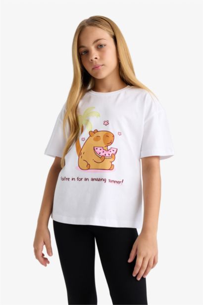 Oversize Fit Short Sleeve T-Shirt