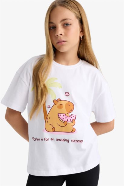 Oversize Fit Short Sleeve T-Shirt