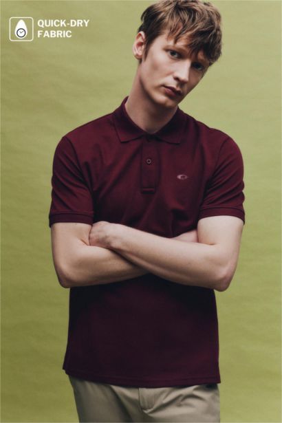 Man Short Sleeve Polo T-Shirt