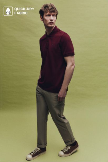 Man Short Sleeve Polo T-Shirt