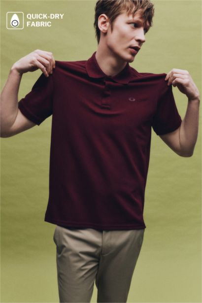 Man Short Sleeve Polo T-Shirt