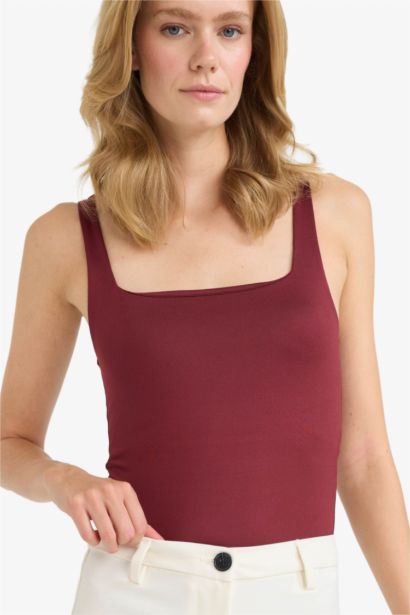 Kare Yaka Çıtçıtlı Body