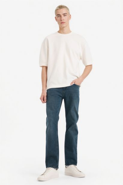 Sergio Regular Fit Normal Waist Straight Leg Jeans