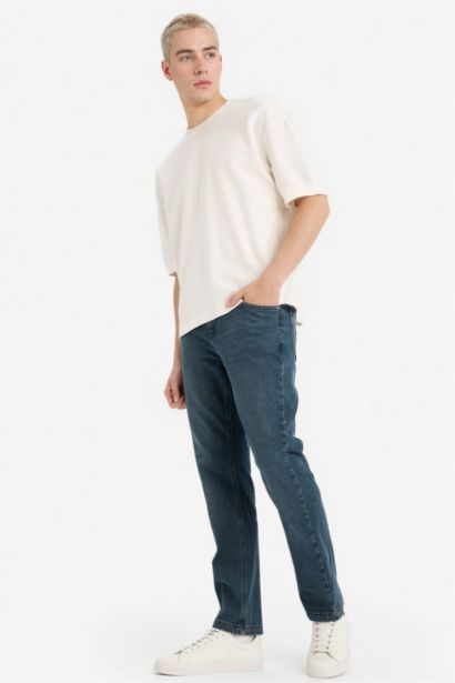 Sergio Regular Fit Normal Waist Straight Leg Jeans