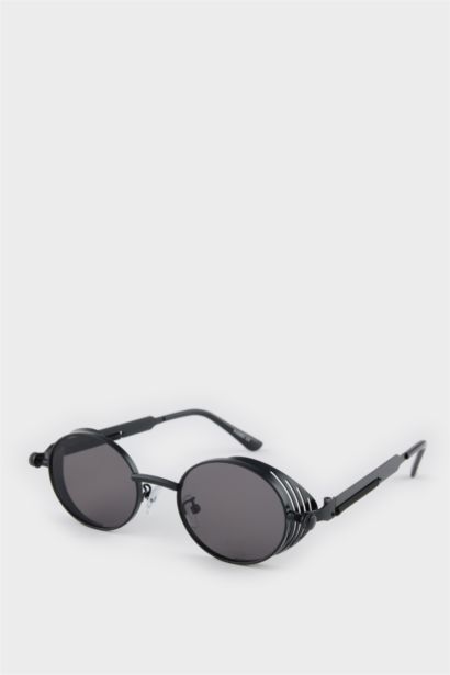 DCEY x DeFacto Kadın Metal Çerçeveli Yuvarlak Cam Güneş Gözlüğü