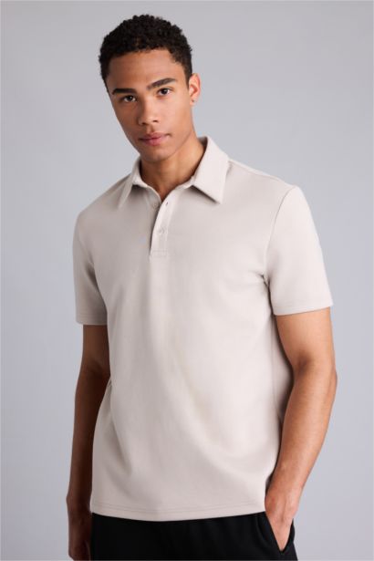 Standart Fit Kısa kollu Polo Tişört