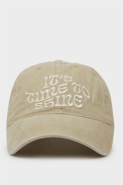 Kadın Pamuklu Bucket Şapka