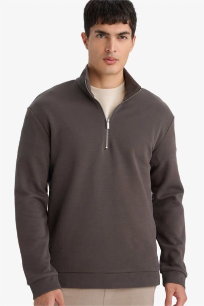 Regular Fit Long Sleeve Sweatshirt