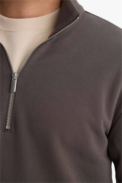 Regular Fit Long Sleeve Sweatshirt