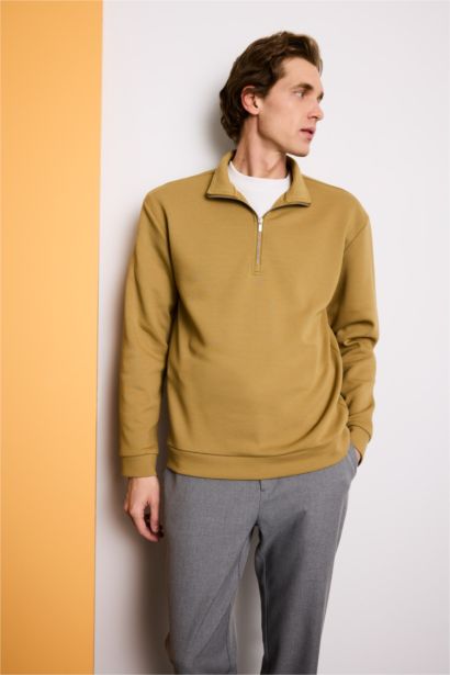 Regular Fit Long Sleeve Sweatshirt
