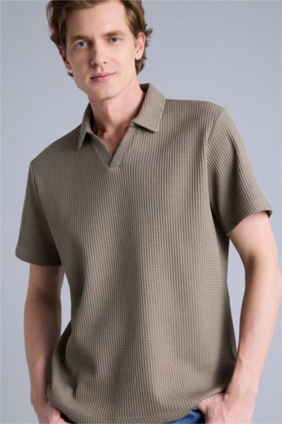 Man Short Sleeve Polo T-Shirt
