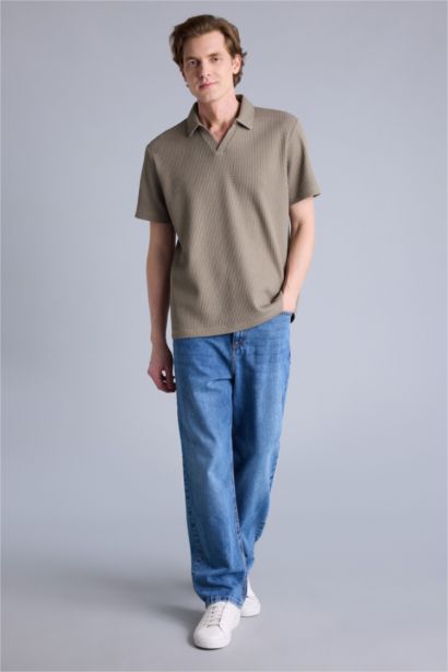 Man Short Sleeve Polo T-Shirt