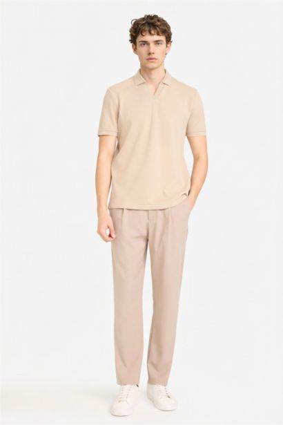 تيشيرت بولو نص كم قصة عادية