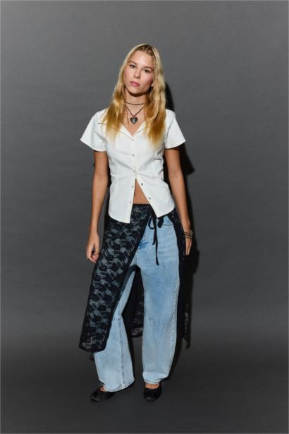 Chemise à manches courtes Coupe ajustée