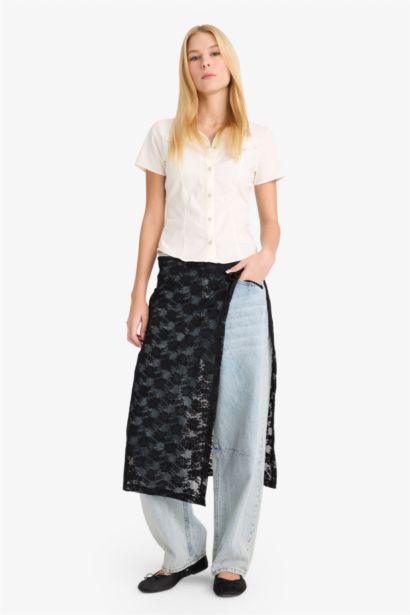 Chemise à manches courtes Coupe ajustée