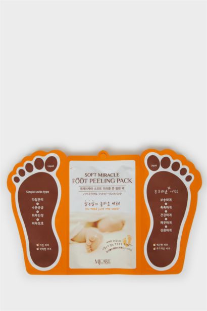 Mjcare Miracle Ayak Peeling Maskesi – Çorap Tipi Soyulan Topuk ve Ayak Derisi Temizleyici (1'li Foot Peeling Pack)