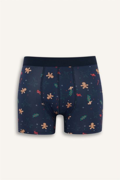 Christmas Themed Regular Fit Boxer