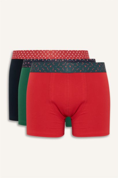 Regular Fit 3 Piece Boxers