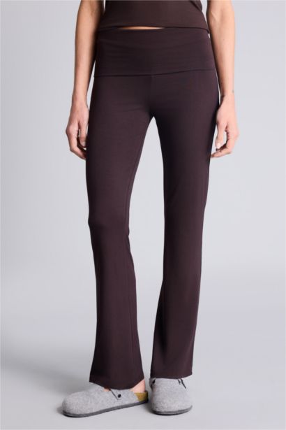 Wide Leg Flare Fit Sweatpants