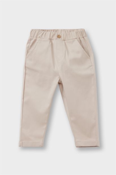 Baby Boy Shirt Collar Sweatshirt Trousers 2 Piece Set