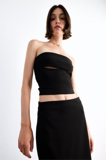 بلوز بدون ردن مخصر بدون حمالات