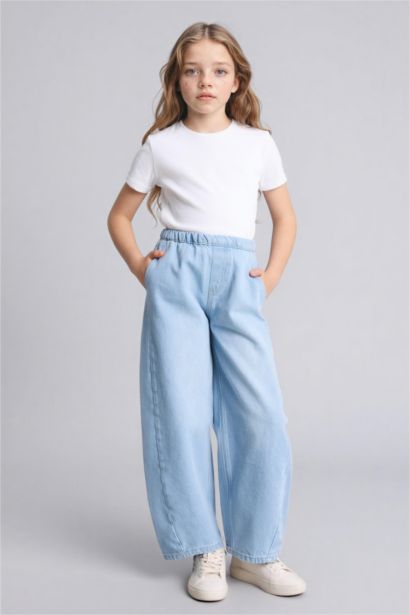 Girl Balloon Fit Jeans