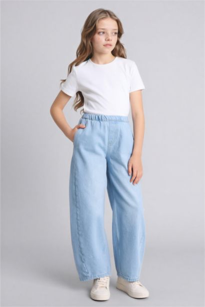 Girl Balloon Fit Jeans