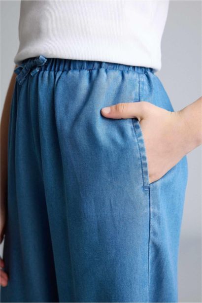 Wıde Leg Jean Pantolon