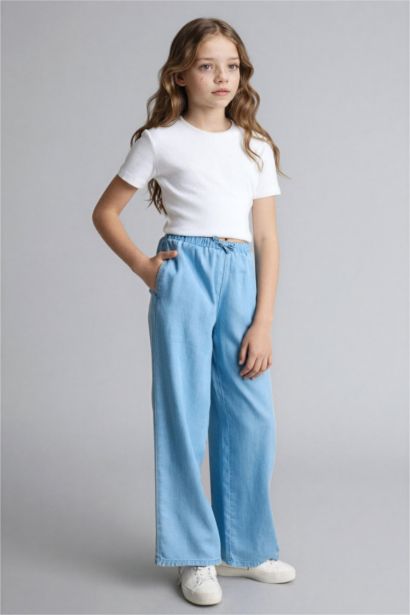 Girl Wide Leg Jeans