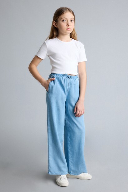 Girl Wide Leg Jeans