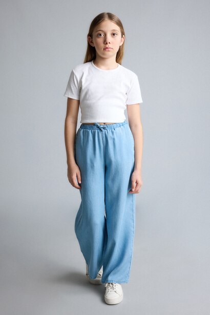 Girl Wide Leg Jeans