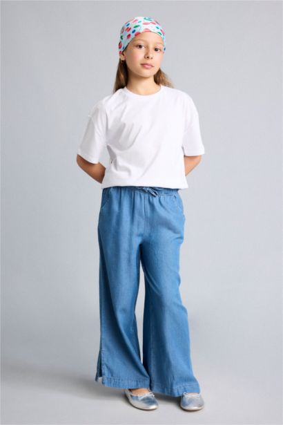 Culotte Jean Pantolon Kız Çocuk