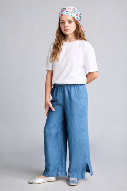 Culotte Jean Pantolon Kız Çocuk