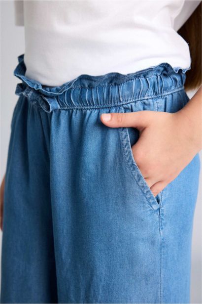Culotte Jean Pantolon Kız Çocuk