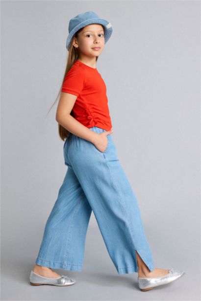 Culotte Jean Pantolon Kız Çocuk