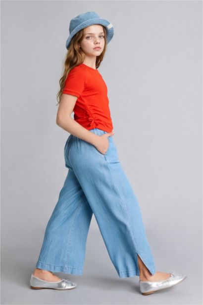 Culotte Jean Pantolon Kız Çocuk