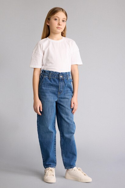 Girl Paperbag Jeans