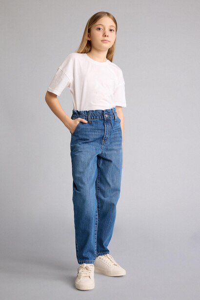 Girl Paperbag Jeans