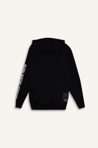 Oversize Fit Hooded NBA Licensed Zip Up Hoodie