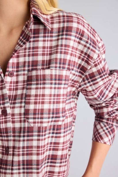 Flanel Long Sleeve Shirt