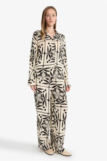 Pantalon Viscose Froissée