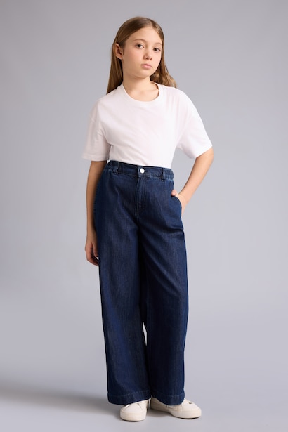 Girl Balloon Fit Jeans