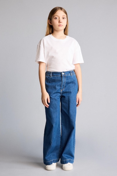 Girl Wide Leg Jeans