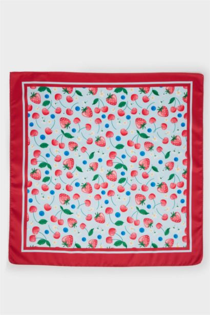 سكارف بناتي ستان منقوش