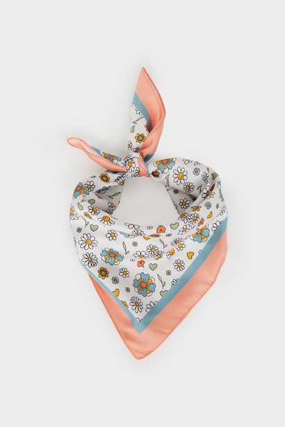 Girl Printed Foulard