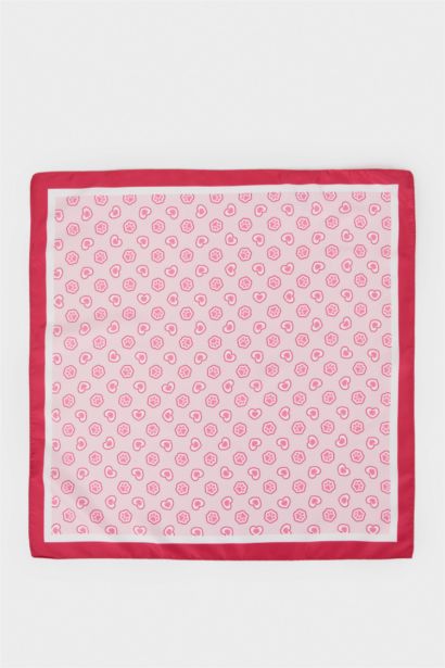 Desenli Saten Fular Kız Çocuk